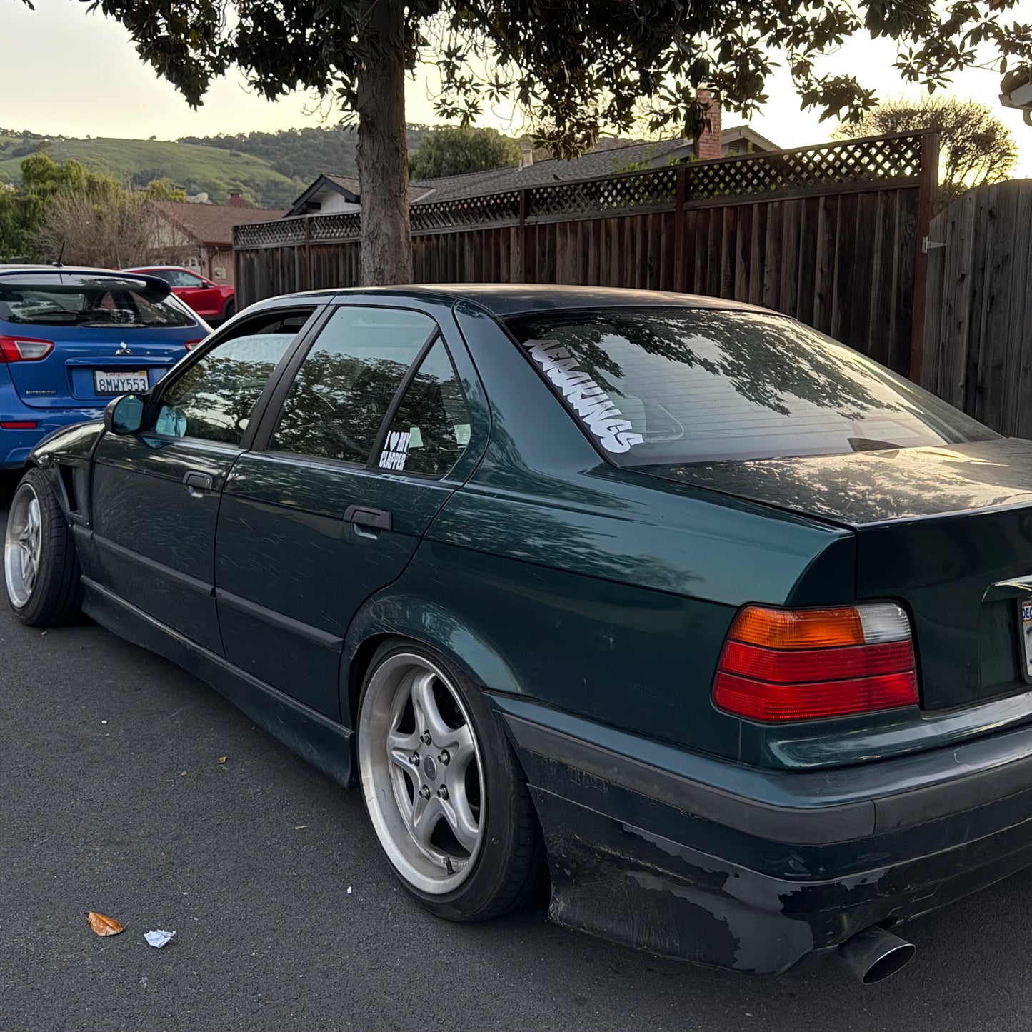 AK Back Window Sticker