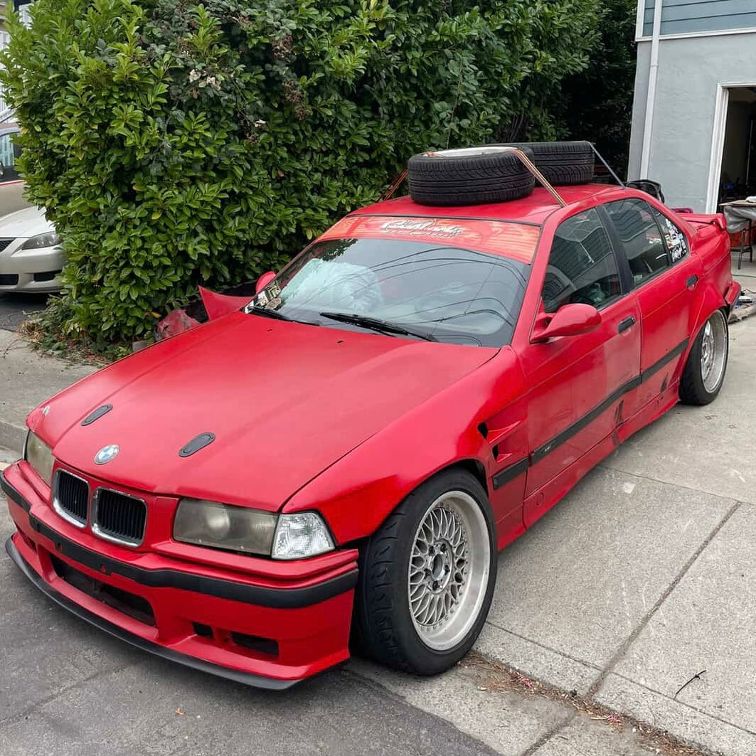 E36 Vented Front Over Fenders